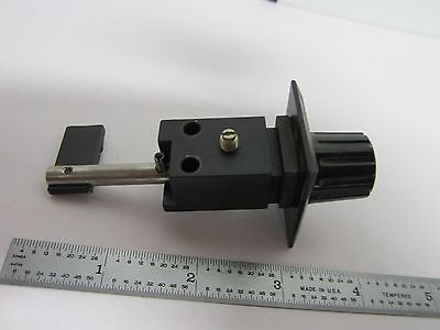 OPTICAL FIXTURE SHUTTER + KNOB LASER OPTICS AS IS BIN#J8-13