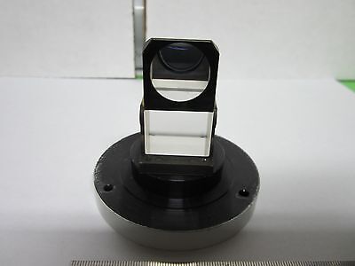 MICROSCOPE PART LEITZ GERMANY PRISM MOUNTED OPTICS AS IS BIN#F5-06