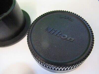 NIKON JAPAN PLASTIC CAPS LOT MICROSCOPE PART AS PICTURED &58-B-09