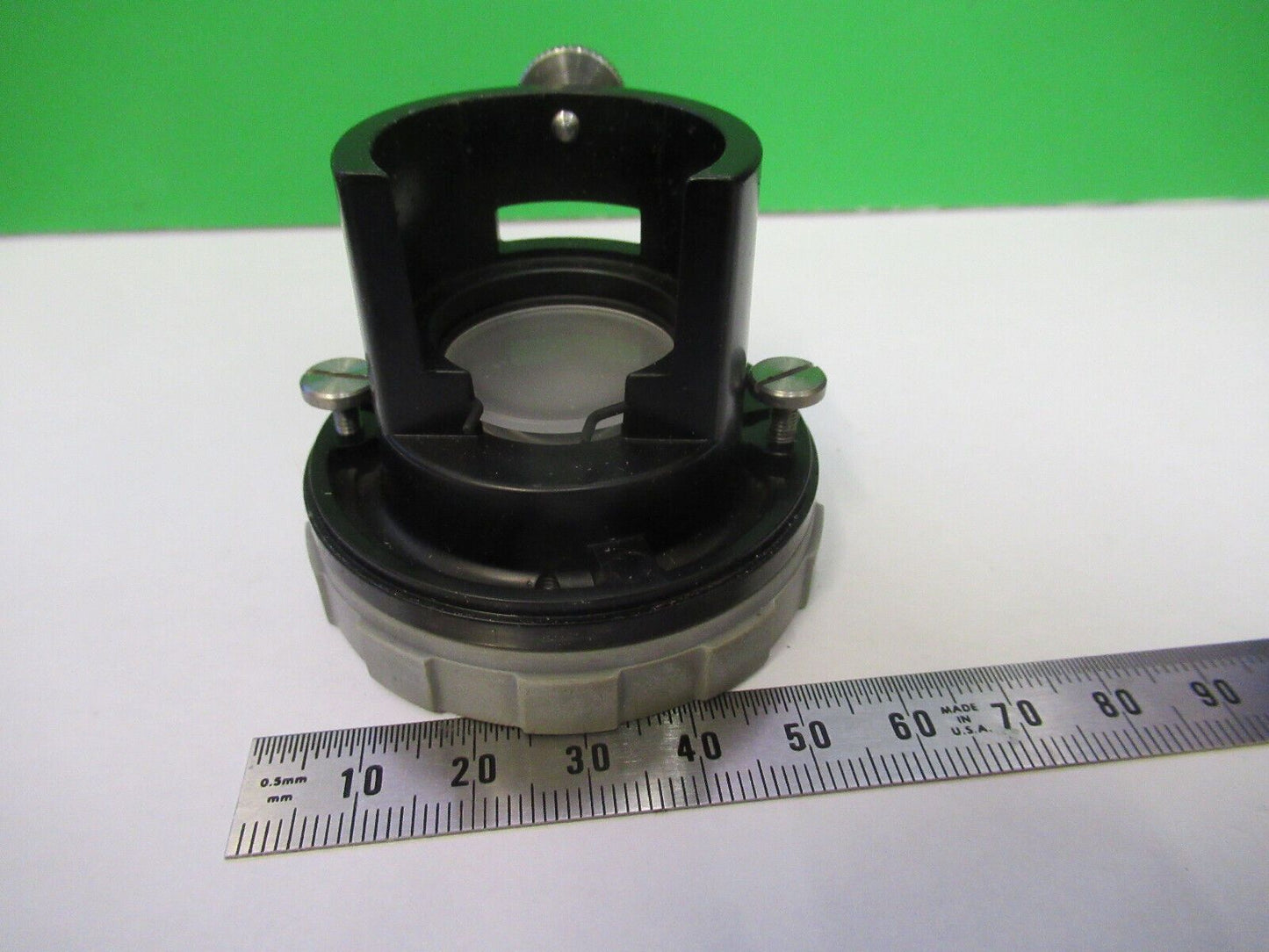 carl zeiss germany iris lens illuminator MICROSCOPE PART AS PICTURED z4-b-64