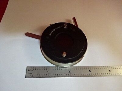 PRONTOR PRESS SHUTTER OPTICAL MICROSCOPE PART OPTICS AS IS #86-06