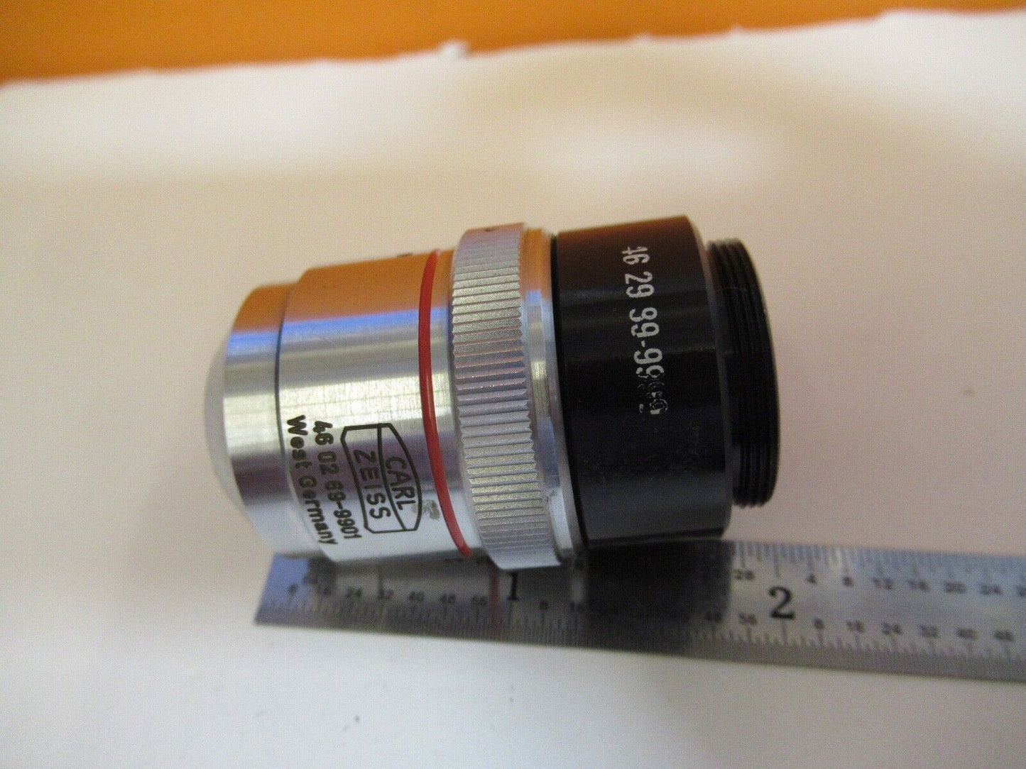 ZEISS GERMANY EPIPLAN-HD 4X /160 OBJECTIVE MICROSCOPE PART AS PICTURED &A4-A-20