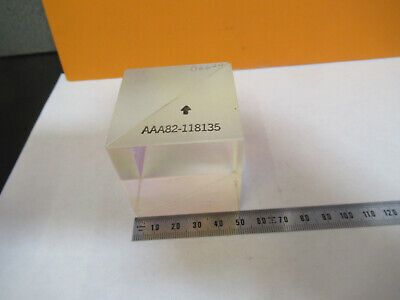 OPTICAL LARGE POLARIZED CUBE BEAM SPLITTER PRO OPTICS AS PICTURED &P5-A-73