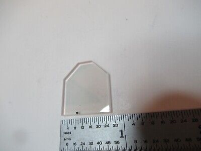 OPTICAL COATED TRUNCATED GLASS FILTER OPTICS AS PICTURED &16-B-08