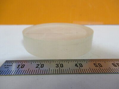 OPTICAL GLASS DULL POLISH PLANO CONCAVE LENS LASER OPTICS AS PICTURED P3-A-47