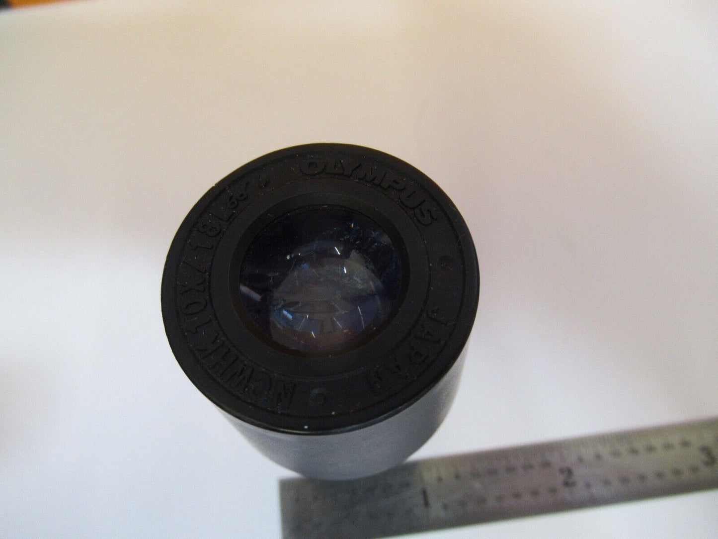 OLYMPUS JAPAN NVWHK 10X/18 EYEPIECE OPTICS MICROSCOPE PART as pictured A2-A-24