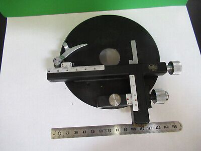 WILD HEERBRUGG SWISS M11 XY STAGE TABLE MICROSCOPE PART AS PICTURED &A9-B-24