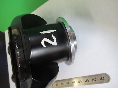 ERNST LEITZ GERMANY BINOCULAR HEAD OPTICS MICROSCOPE PART AS PICTURED &3-C-21