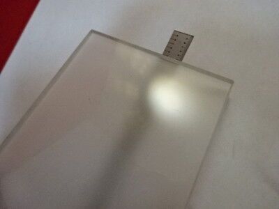 OPTICAL FROSTED DIFFUSER GLASS OPTICS AS PICTURED &86-83