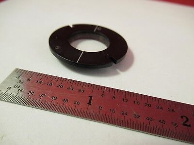 MICROSCOPE PART MOUNTED LENS "C" COMPENSATOR OPTICS &84-B-43