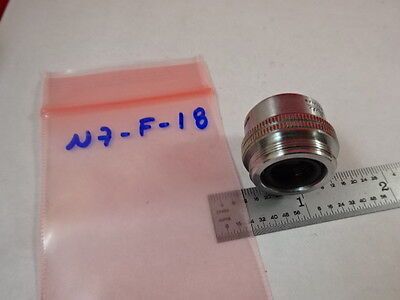 MICROSCOPE PART OBJECTIVE LENS LEITZ GERMANY 3.5X OPTICS AS IS B#N7-F-18