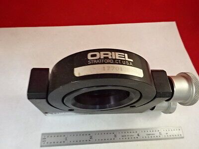 ORIEL LENS / MIRROR ADJUSTABLE MOUNT for OPTICS AS IS BIN#T1-B-03