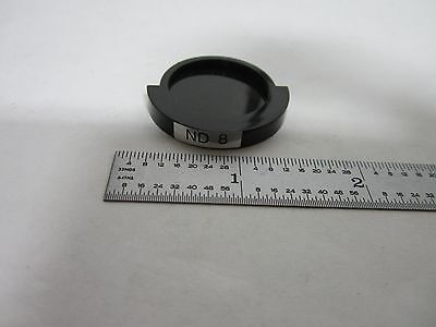 MICROSCOPE PART MITUTOYO JAPAN  FILTER ND 8 OPTICS  BIN#R5-43