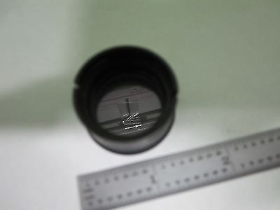 MICROSCOPE PART POLYVAR REICHERT LEICA CENTER FILTER AS IS BIN#S4-25