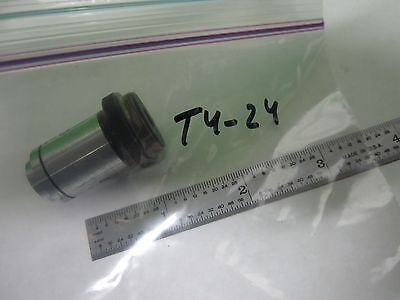 MICROSCOPE PART OLYMPUS JAPAN OBJECTIVE HI 100X OPTICS AS PICTURED BIN#T4-24