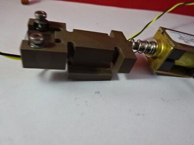 OPTICAL FILTER SOLENOID ACTUATOR LASER OPTICS AS PICTURED &95-70