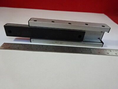 DELTRON SLIDE POSITIONING STAGE GEAR ALUMINUM for optics AS PICTURED &R7-A-23