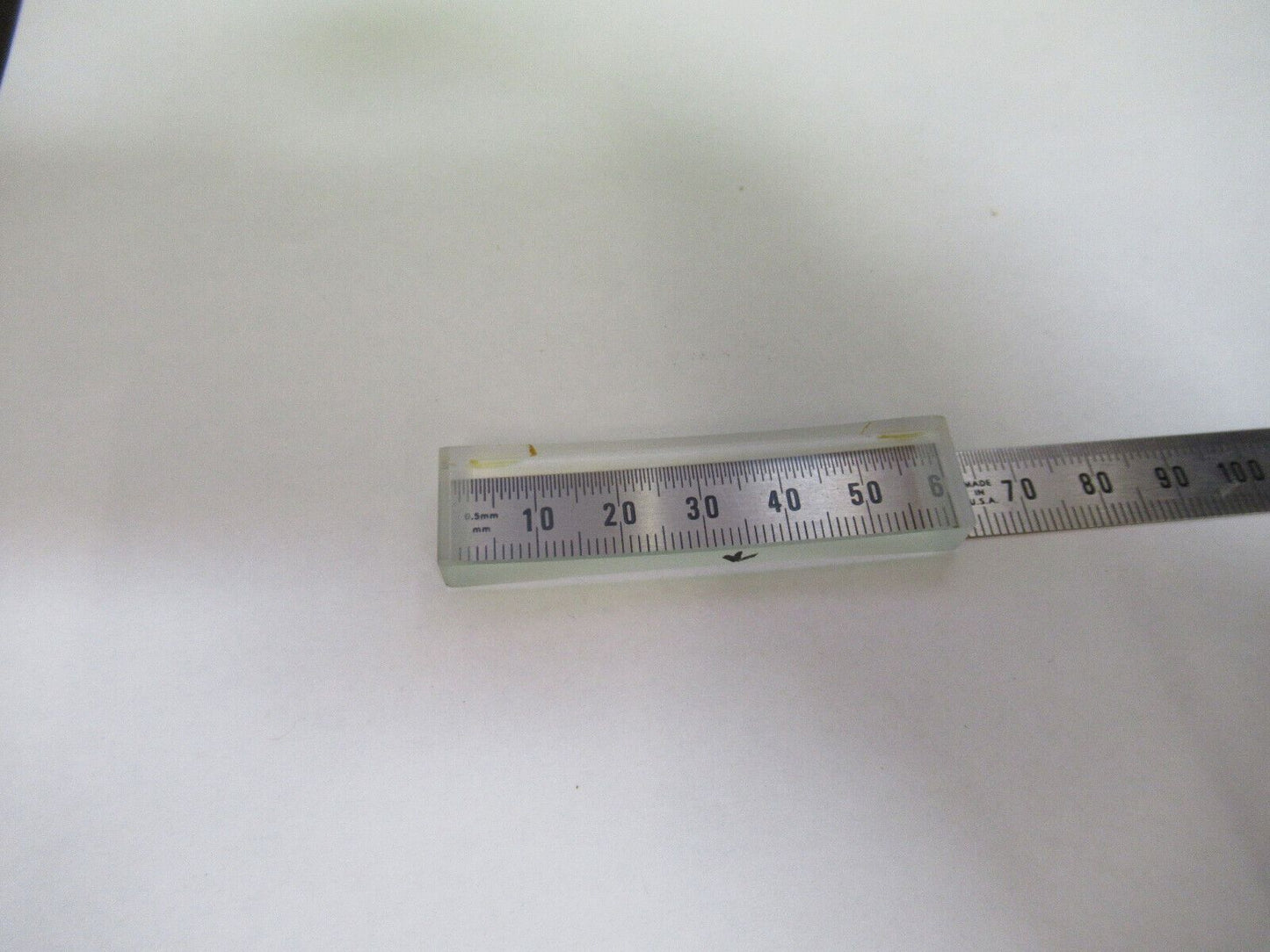 OPTICAL RECTANGULAR LENS BI CONCAVE Bi CC LASER OPTICS AS PICTURED  &Z5-C-05