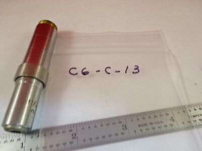 MICROSCOPE OPTICAL PART ZEISS GERMANY 10X INFINITY OPTICS AS IS B#C6-C-13