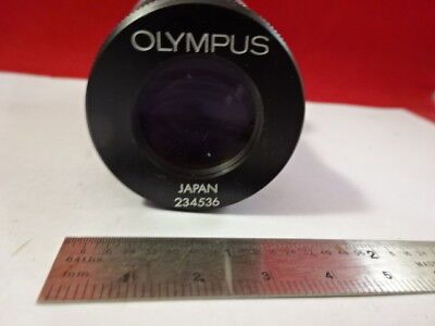 INSPECTION OCULAR EYEPIECE OLYMPUS JAPAN MICROSCOPE PART OPTICS AS IS &92-59