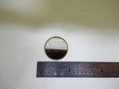 FOR PARTS ZnSe COATED LENS [SCRATCHED] INFRARED LASER OPTICS AS IS BIN#4V-FL-28