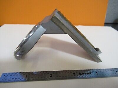 REICHERT AUSTRIA CONDENSER HOLD ASSEMBLY MICROSCOPE PART AS PICTURED &1E-C-56