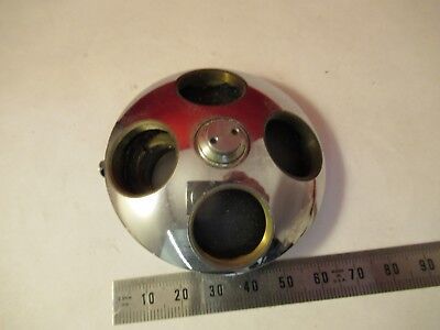 UNKNOWN MAKER JAPAN NOSEPIECE MICROSCOPE PART AS PICTURED #66-A-67