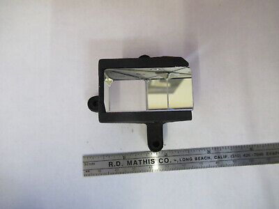 BAUSCH LOMB MOUNTED GLASS PRISM MICROSCOPE PART AS PICTURED &B9-FT-05