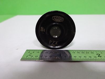 MICROSCOPE EYEPIECE OCULAR OLYMPUS JAPAN P7X Bi OPTICS AS IS BIN#H7-A-24