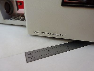 FOR PARTS MICROSCOPE LEITZ GERMANY VERTICAL ILLUMINATOR OPTICS AS IS BIN#C9-A-02