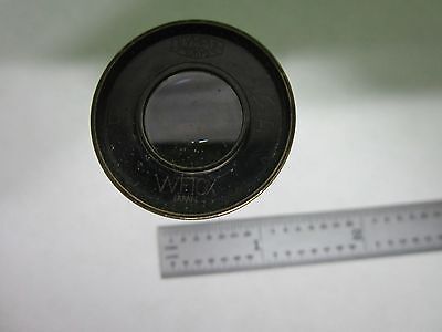 MICROSCOPE PART EYEPIECE OLYMPUS JAPAN WF 10X OPTICS AS IS BIN#U8-24