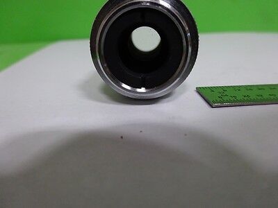 MICROSCOPE PART OBJECTIVE LEITZ GERMANY 10X OPTICS AS IS BIN#72-64