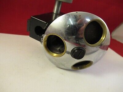 ANTIQUE LEITZ GERMANY TUBUS + NOSEPIECE MIKROSKOPTEIL WIE ABGEBILDET &amp;8-A-24