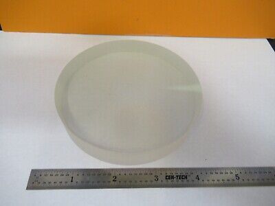 OPTICAL LARGE LENS DULL POLISHED PLANO CONCAVE GLASS OPTICS as pictured &8M-A-94