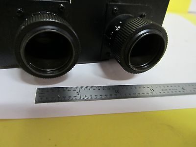 MICROSCOPE PART LEITZ GERMANY HEAD OPTICS AS IS BIN#66-12