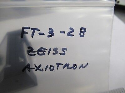 ZEISS AXIOTRON GERMANY BEAM SPLITTER OPTICS MICROSCOPE PART AS PICTURED &FT-3-28