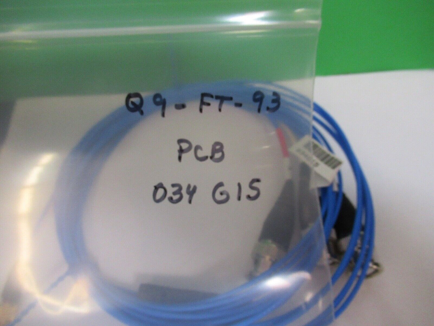 CABLE 034G15 for TRIAXIAL ACCELEROMETER 1/4-28 to BNC PCB PIEZOTRONICS Q9-ft-93