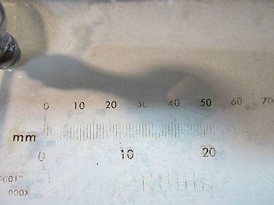 MICROSCOPE PART AMERICAN OPTICS GLASS PLATE AS IS  BIN#B1-96