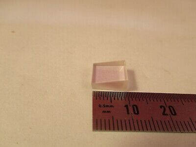 OPTICAL WEDGE COATED GLASS INRAD LENS MIL SPEC OPTICS AS PICTURED &8-B-01