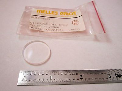 OPTICAL LENS MELLES GRIOT LASER OPTICS BIN#17 ii