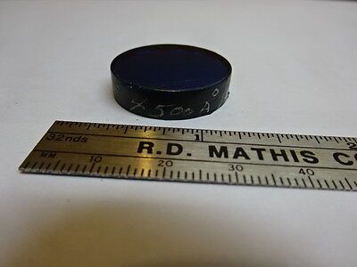 OPTICAL FILTER OPTICS AS IS #81-10