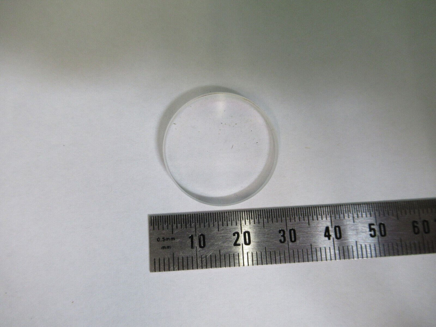 OPTICAL FLAT ROUND GLASS  MIL SPEC OPTICS AS PICTURED Z5-C-32