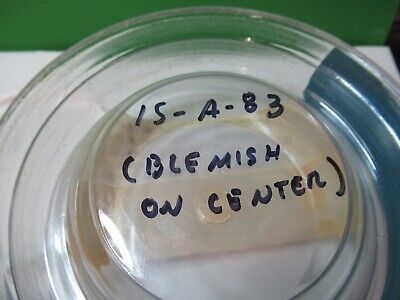 OPTICAL FLAT FUSED SILICA ZYGO 3" DIA small blemish OPTICS AS PICTURED #15-A-83