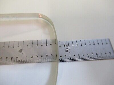 OPTICAL MIL SPEC WINDOW PLANO CONCAVE GLASS LASER OPTICS AS PICTURED &58-B-03