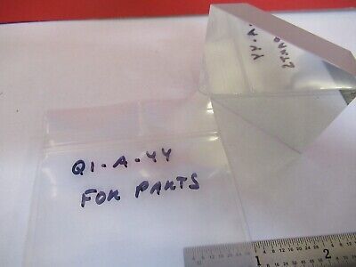 FOR PARTS OPTICAL FLAT MIRROR THICK GLASS scratches OPTICS AS PICTURED #Q1-A-44