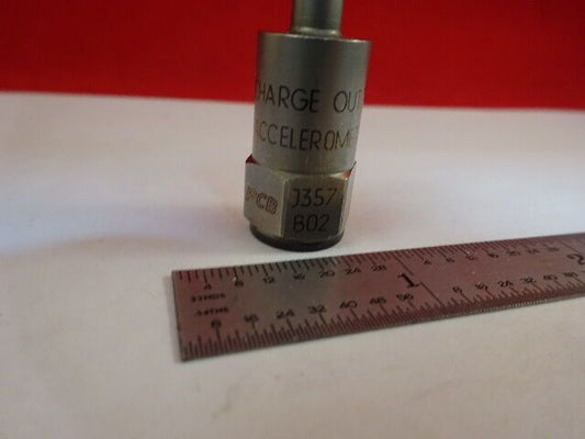 PCB PIEZOTRONICS CHARGE MODE J357B02 VIBE ACCELEROMETER SENSOR AS IS  #37-A-03