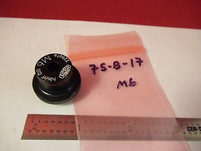 OLYMPUS JAPAN OBJECTIVE M6 6X MICROSCOPE PART OPTICS AS PICTURED &75-B-17