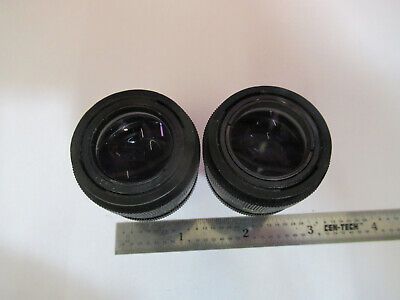 PAIR NIKON CFW 10X JAPAN EYEPIECE MICROSCOPE PART AS PICTURED &B6-A-41