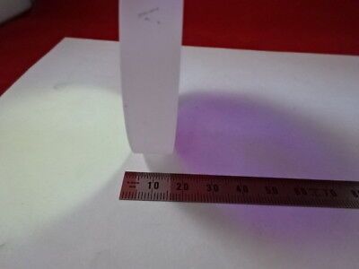 OPTICAL FLAT FUSED SILICA 3" DIA DICHROIC MIRROR HOLLOWED LASER OPTICS &6-A-29B