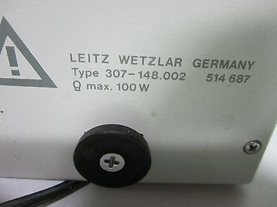 MICROSCOPE PART ARISTOPLAN LAMP HOUSING LEITZ GERMANY 307-148 NICE BIN#64ii